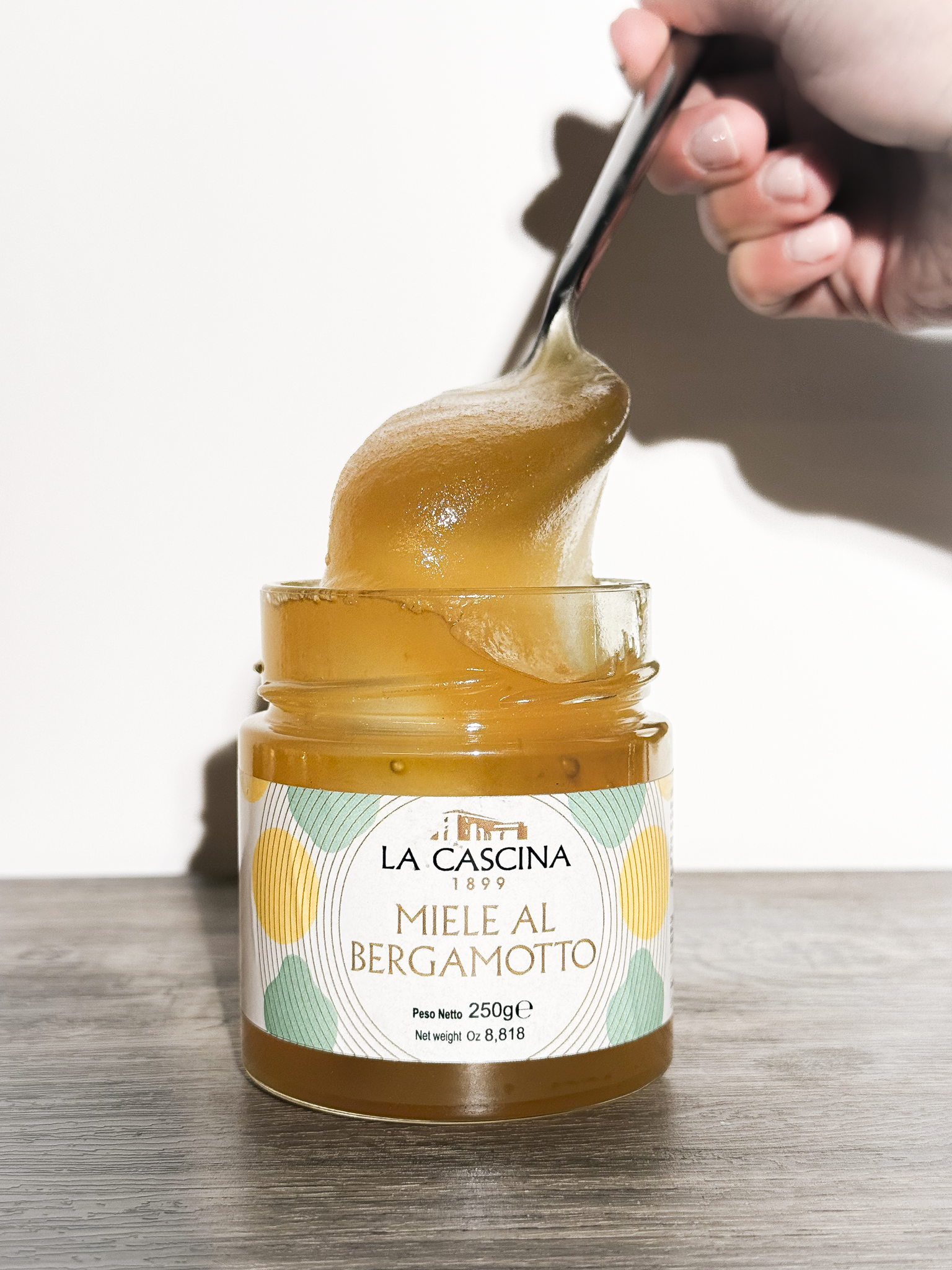 Miele al bergamotto BIO - vasetto da 250 gr - La Cascina